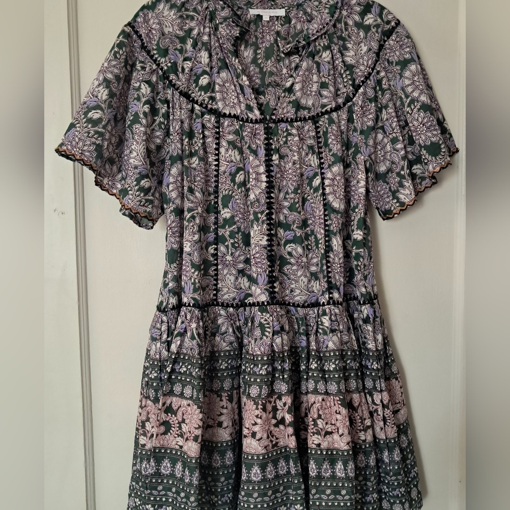 Olivaceus Anthropology Dress Size Med